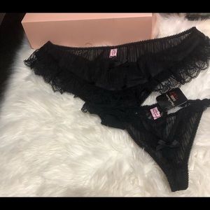 Agent Provocateur Fifi black briefs and thong